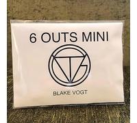 Six Outs Mini tours de magie Prédiction Magic Close Up Street Illusions Gimmicks Mentalisme Lecture d'esprit