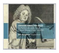 Koopman – Bach : Six partitas pour clavecin, BWV 825-830 – Challenge