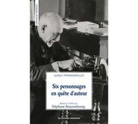Six personnages en quête d'auteur Luigi Pirandello (Auteur)