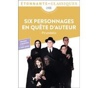 Six personnages en quête d'auteur - Luigi Pirandello - Flammarion - Poche - Scolaire / Universitaire