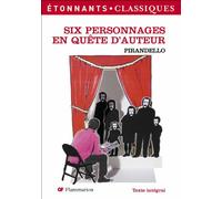 SIX PERSONNAGES EN QUÊTE D'AUTEUR (NLLE COUV)