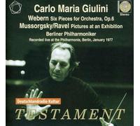Six Pieces For Orchestra Opus 6 / Pictures At An Exhibition CD