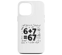 Six Plus Seven Six Seven Math Meme - Humour drôle Nerd Coque pour iPhone 13 Pro Max