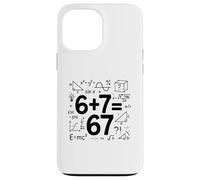 Six Plus Seven Six Seven Math Meme - Humour drôle Nerd Coque pour iPhone 13 Pro Max