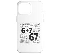 Six Plus Seven Six Seven Math Meme - Humour drôle Nerd Coque pour iPhone 16 Pro Max