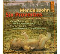 Six proverbes - CD: PIèces vocales & oeuvres pour orgue