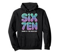 Six Sept Alpha Gen Z Meme Aura Energy Design Sweat à Capuche