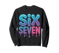 Six Sept Drip 67 Points d'aura 6 7 Argot Aura Farming 67 Sweatshirt
