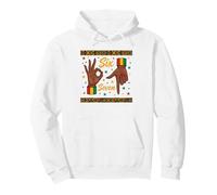 Six Sept Mains comptant Les Couleurs panafricaines Sweat à Capuche