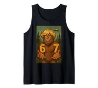 Six Sept mèmes viraux drôles de Bigfoot Sasquatch UFO 67 pour Enfants Débardeur