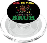 Six Sept pinceaux tamponnant Le dix-neuvième pour Filles Afro pour Filles du dix-neuvième PopSockets PopGrip pour MagSafe