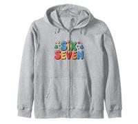 Six Sept Sensibilisation à l'Autisme 67 Sweat à Capuche