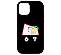 Six Seven 6 7 Basketball Meme Hoop Design Coque pour iPhone 12/12 Pro