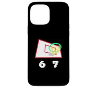 Six Seven 6 7 Basketball Meme Hoop Design Coque pour iPhone 13 Pro Max