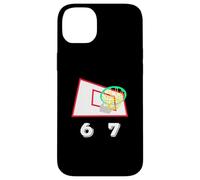 Six Seven 6 7 Basketball Meme Hoop Design Coque pour iPhone 14 Plus