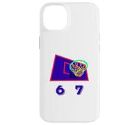 Six Seven 6 7 Basketball Meme Hoop Design Coque pour iPhone 14 Plus