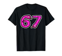 Six Seven 6 7 Funny 67 Gen Alpha Slang 6 7 Meme Girls Women T-Shirt