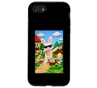 Six Seven 6-7 Jour de Pâques Garçon Dabbing Bunny 67 Meme Coque pour iPhone SE (2020) / 7/8