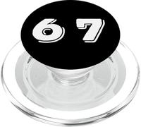 Six Seven 6 7 Meme Design PopSockets PopGrip pour MagSafe