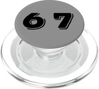 Six Seven 6 7 Meme Design PopSockets PopGrip pour MagSafe