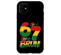 Six Seven 6 7 Mois de l'histoire des Noirs Funny Six Seven Meme Coque pour iPhone 11