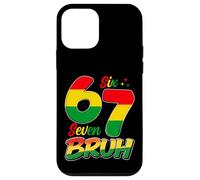 Six Seven 6 7 Mois de l'histoire des Noirs Funny Six Seven Meme Coque pour iPhone 12 Mini