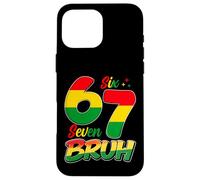 Six Seven 6 7 Mois de l'histoire des Noirs Funny Six Seven Meme Coque pour iPhone 16 Pro Max