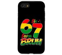 Six Seven 6 7 Mois de l'histoire des Noirs Funny Six Seven Meme Coque pour iPhone SE (2020) / 7/8