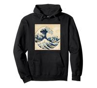 Six Seven 67 6-7 Japanese The Great Wave Off Kanagawa Boys Sweat à Capuche