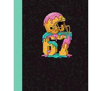 Six Seven 67 Composition Notebook: Viral Internet Meme Notebook for Teens & Gen Z | Baseball and Ice Cream Themed | 120 Wide Ruled Pages