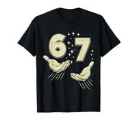 Six Seven 67 Hands 6 7 Meme T-Shirt