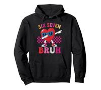 Six Seven 67 Meme Cool Saint-Valentin pour garçons Filles Adolescents Enfants Sweat à Capuche