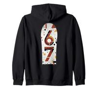 Six Seven 67 Meme Snowboard Hoodie 67 T-Shirt de Snowboard Sweat à Capuche
