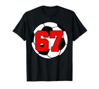 Six Seven 67 Soccer 6 7 Funny Meme 6-7 Gen Alpha Slang T-Shirt