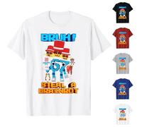 Six Seven 67 T-shirt coloré Meme | Funny 6 7 Gen Alpha Slang & Italian Brainrot Viral Design pour enfants, adolescents, garçons, filles, famille | Vêtements tendance de Noël, elfe, football, humour