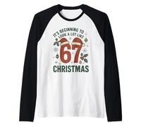 Six Seven A Lot Like 67 Assortiment Amusant de Noël Manche Raglan