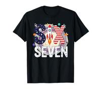 Six Seven Astronaute Rocket School Adolescent Boys Cool Meme 67 T-Shirt