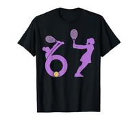 Six Seven Balle de Tennis Fille 6 7 67 6-7 T-Shirt