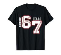 Six Seven Baseball 7 Ans Anniversaire J'avais 6 Ans Maintenant J'Ai 7 Ans T-Shirt