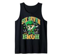 Six Seven Bruh Funny St Patrick’s Day Dabbing Leprechaun Débardeur