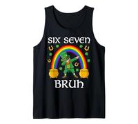 Six Seven Bruh St Patrick Funny 67 Meme 6-7 School Débardeur