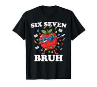 Six Seven Brush Back to School Apple 6 7 Fun 6-7 Six Seven T-Shirt