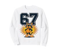 Six Seven Cat Serre-tête Style rétro 67 Sweatshirt