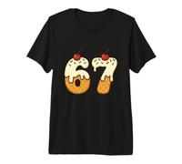 Six Seven Cornet de crème glacée à la Vanille 6 7 Internet Meme T-Shirt Haut de Gamme