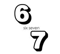 six seven - create your cover: 6 7