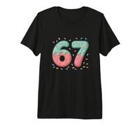 Six Seven Donut Sprinkles Fun Yummy Summer Spring pour Enfants et garçons T-Shirt Haut de Gamme