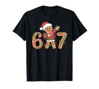 Six Seven Ice Cream Drip 67 Trending Meme Gen Alpha Slang T-Shirt