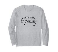 Six Seven Meme Retro 6 7endy Let's Get 67 Manche Longue