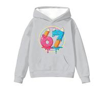 Six Seven Pull,Sweat à Capuche Imprimé Graphique pour Enfants Tissu Extensible Taille Ajustable pour Les activités extérieures pour Convient aux garçons