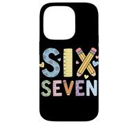 Six Seven School Matching Squad Teacher Student 6th 7th Grad Coque pour iPhone 14 Pro